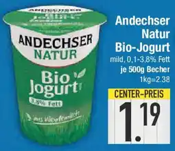 E-Center Andechser Natur Bio-Jogurt Angebot