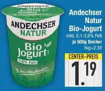 E-Center Andechser Natur Bio-Jogurt Angebot