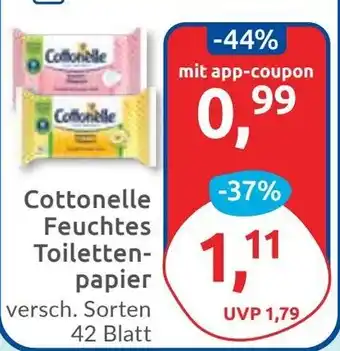 Budni Cottonelle Feuchtes Toilettenpapier Angebot