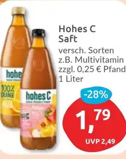 Budni Hohes C Saft Angebot