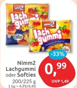 Budni Nimm2 Lachgummi oder Softies Angebot