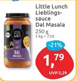 Budni Little Lunch Lieblingssauce Dal Masala Angebot