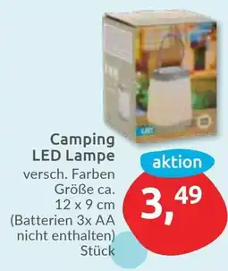 Budni Camping LED Lampe Angebot