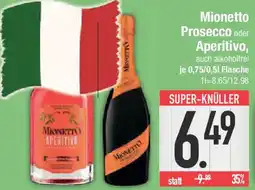 E-Center Mionetto Prosecco oder Aperitivo Angebot