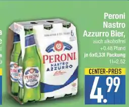E-Center Peroni Nastro Azzurro Bier Angebot