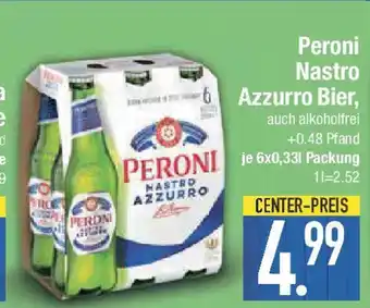 E-Center Peroni Nastro Azzurro Bier Angebot