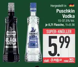 E-Center Puschkin Vodka Angebot