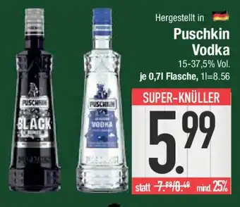 E-Center Puschkin Vodka Angebot