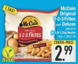 E-Center McCain Original 1-2-3 Frites oder Deluxe Angebot