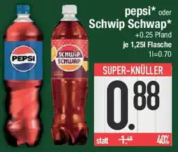 E-Center pepsi oder Schwip Schwap Angebot