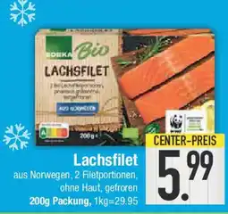 E-Center Lachsfilet Angebot