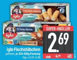 E-Center iglo Fischstäbchen Angebot