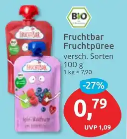 Budni Fruchtbar Fruchtpüree Angebot