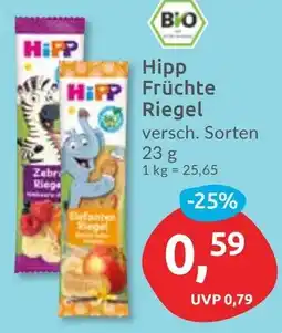 Budni HiPP Früchte Riege Angebot