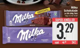 E-Center Milka Schokolade Angebot