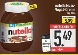 E-Center nutella Nuss- Nugat-Creme Angebot