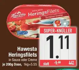 E-Center Hawesta Heringsfilets Angebot