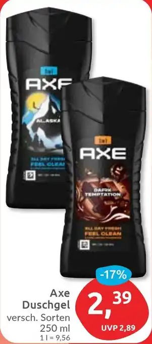 Budni Axe Duschgel Angebot