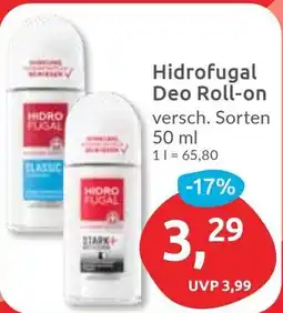 Budni Hidrofugal Deo Roll-on Angebot