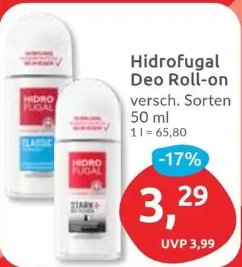 Budni Hidrofugal Deo Roll-on Angebot
