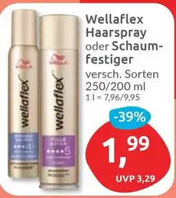 Budni Wellaflex Haarspray oder Schaumfestiger Angebot