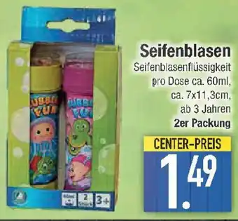 E-Center Seifenblasen Seifenblasenflüssigkeit Angebot