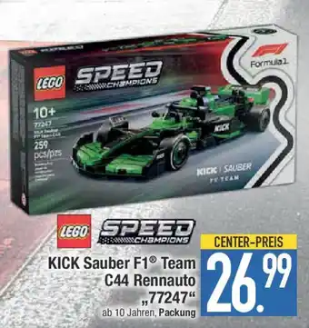 E-Center LEGO SPEED KICK Sauber F1 Team C44 Rennauto,,77247 Angebot