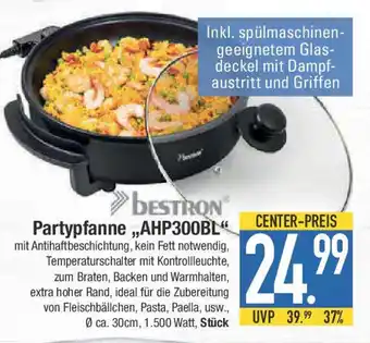 E-Center Bestron Partypfanne „,AHP300BL" Angebot
