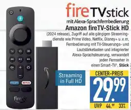 E-Center fireTVstick mit Alexa-Sprachfernbedienung Amazon fire TV-Stick HD Angebot