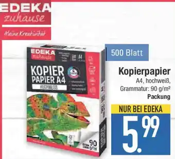 E-Center Kopierpapier A4 Angebot
