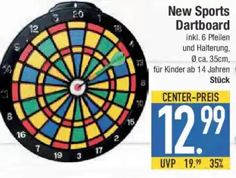 E-Center New Sports Dartboard Angebot
