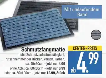 E-Center Schmutzfangmatte Angebot