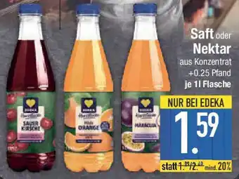 E-Center Saft oder Nektar Angebot