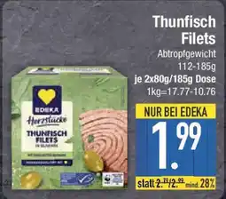 E-Center Thunfisch Filets Angebot
