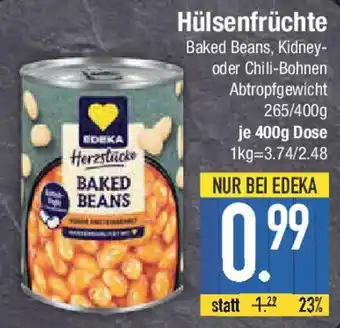 E-Center Hülsenfrüchte Angebot