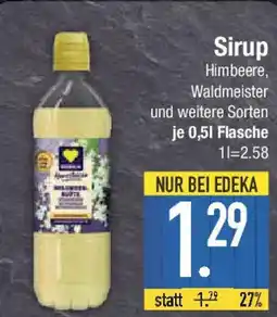 E-Center Sirup Himbeere, Waldmeister Angebot
