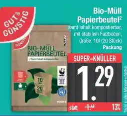 E-Center GUT&GÜNSTIG Bio-Müll Papierbeutel Angebot