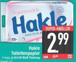 E-Center Hakle Toilettenpapier Angebot