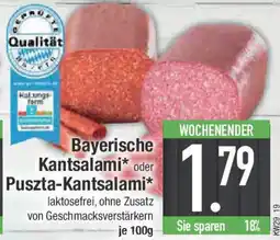 E-Center Bayerische Kantsalami oder Puszta-Kantsalami Angebot