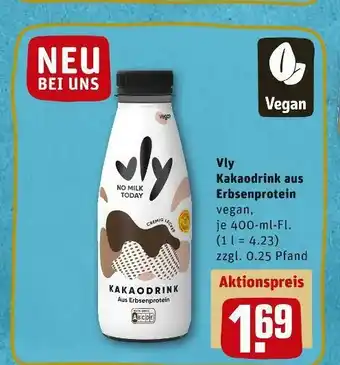 REWE Vly kakaodrink Angebot