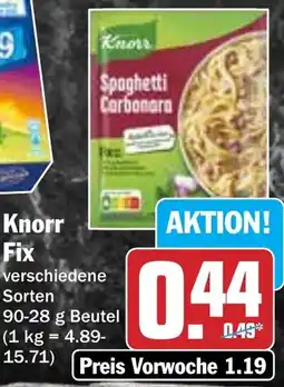 Hit Knorr Fix Angebot