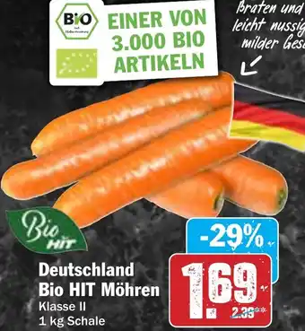 Hit Deutschland Bio HIT Möhren Angebot