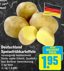 Hit Deutschland Speisefrühkartoffeln Angebot