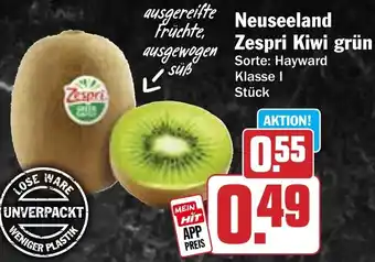 Hit Neuseeland Zespri Kiwi grün Angebot