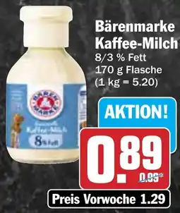 Hit Bärenmarke Kaffee-Milch Angebot