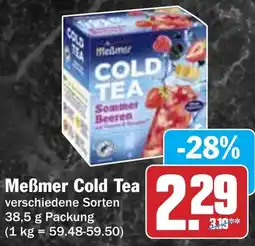 Hit Meßmer Cold Tea Angebot