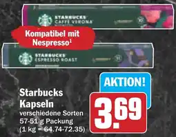 Hit Starbucks Kapseln Angebot