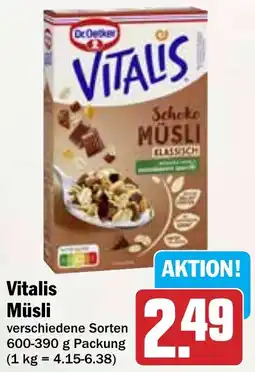 Hit Vitalis Müsli Angebot
