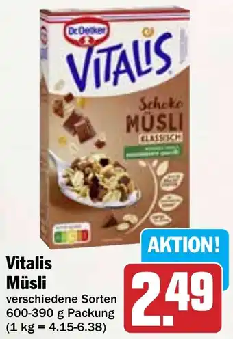 Hit Vitalis Müsli Angebot