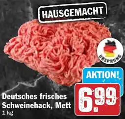 Hit Deutsches frisches Schweinehack, Mett Angebot